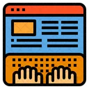 Artikel Kolumnist Blogger Symbol