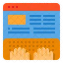 Artikel Kolumnist Blogger Symbol