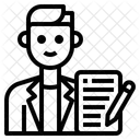 Schriftsteller Autor Avatar Symbol
