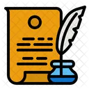 Schriftsteller  Symbol