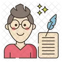 Schriftsteller  Symbol