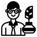Schriftsteller  Symbol