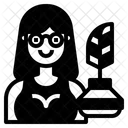 Schriftsteller  Symbol