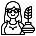 Schriftsteller  Symbol