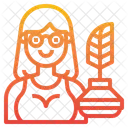 Schriftsteller  Symbol