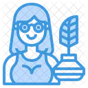 Schriftsteller  Symbol