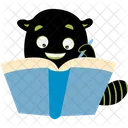 Schwarzes Monster Symbol