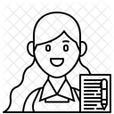 Schriftstellerin  Symbol