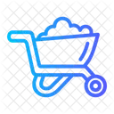 Schubkarre Trolley Landwirtschaft Und Gartenarbeit Icon