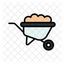 Schubkarre Bergbaukarre Baukarre Symbol