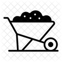 Schubkarre Handkarre Handkarren Symbol