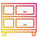 Schublade Schranke Lagerung Symbol