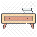 Schubladentisch Mobel Schrank Symbol