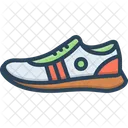 Schuh Leder Training Symbol