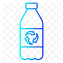 Erneuerbare Flasche Symbol