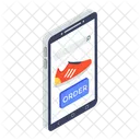 Schuhe online kaufen  Symbol