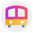 Bildung Bus Schulbus Icon