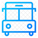 Schulbus Bus Fahrzeug Icon