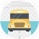 Passagiere Bus Schule Symbol