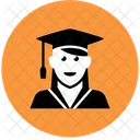 Studentin Frau Streamline Kameleon Icon