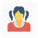 Student Schulmadchen Madchen Symbol