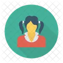 Student Schulmadchen Madchen Symbol