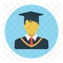 Student Abschluss Grad Icon