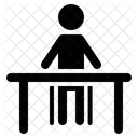 Schuler Sitzend Bank Symbol