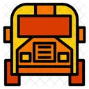 Schulfahrzeug Schultransport Schulbus Symbol