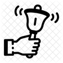 Schulglocke Klingelton Alarm Symbol