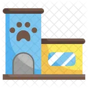 Schulhaustier Haustiertraining Hundetrainer Icon