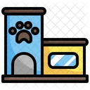 Schulhaustier Haustiertraining Hundetrainer Icon