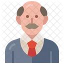 Schulleiter Avatar Professor Symbol