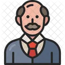 Schulleiter Avatar Professor Symbol