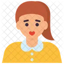 Schulmadchen Weiblich Dame Symbol