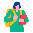 Schulmadchen Schule Madchen Symbol