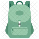 Zuruck Buch Brotbeutel Symbol