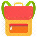 Zuruck Buch Brotbeutel Symbol
