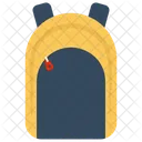 Zuruck Buch Brotbeutel Symbol