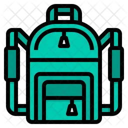 Schulrucksack  Symbol