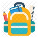 Schulrucksack  Symbol