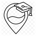 Schulstandort Symbol