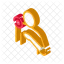 Punktgenau Schulter Schmerzen Symbol