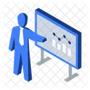 Schulung Prasentation Vortrag Symbol