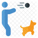 Training Hundeerziehung Hundetrainer Symbol