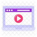 Schulungsvideos Video Streaming Mediaplayer Symbol