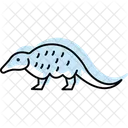 Pangolin Saugetier Schuppen Symbol