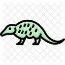 Pangolin Saugetier Schuppen Symbol