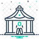 Schutz Zuflucht Baldachin Symbol