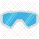 Schutzbrille Labor Ski Symbol